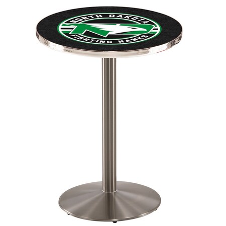 Holland Bar Stool Co 36" Stainless Steel North Dakota Pub Table L214S3628NorDak